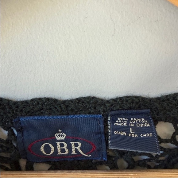 90s Y2K Crochet Knit Sweater - Picture 4 of 6